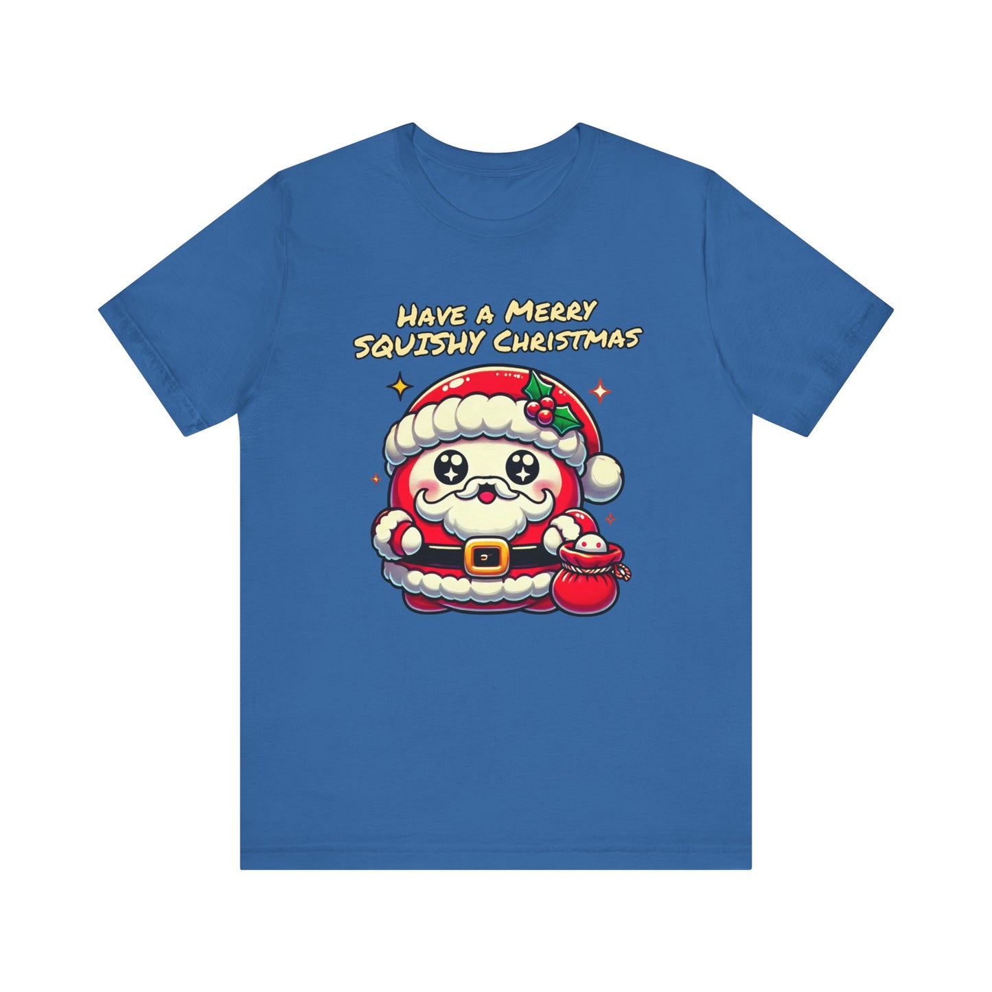 Santa Says Have a Merry Squishy Christmas | Unisex Jersey Short Sleeve Tee