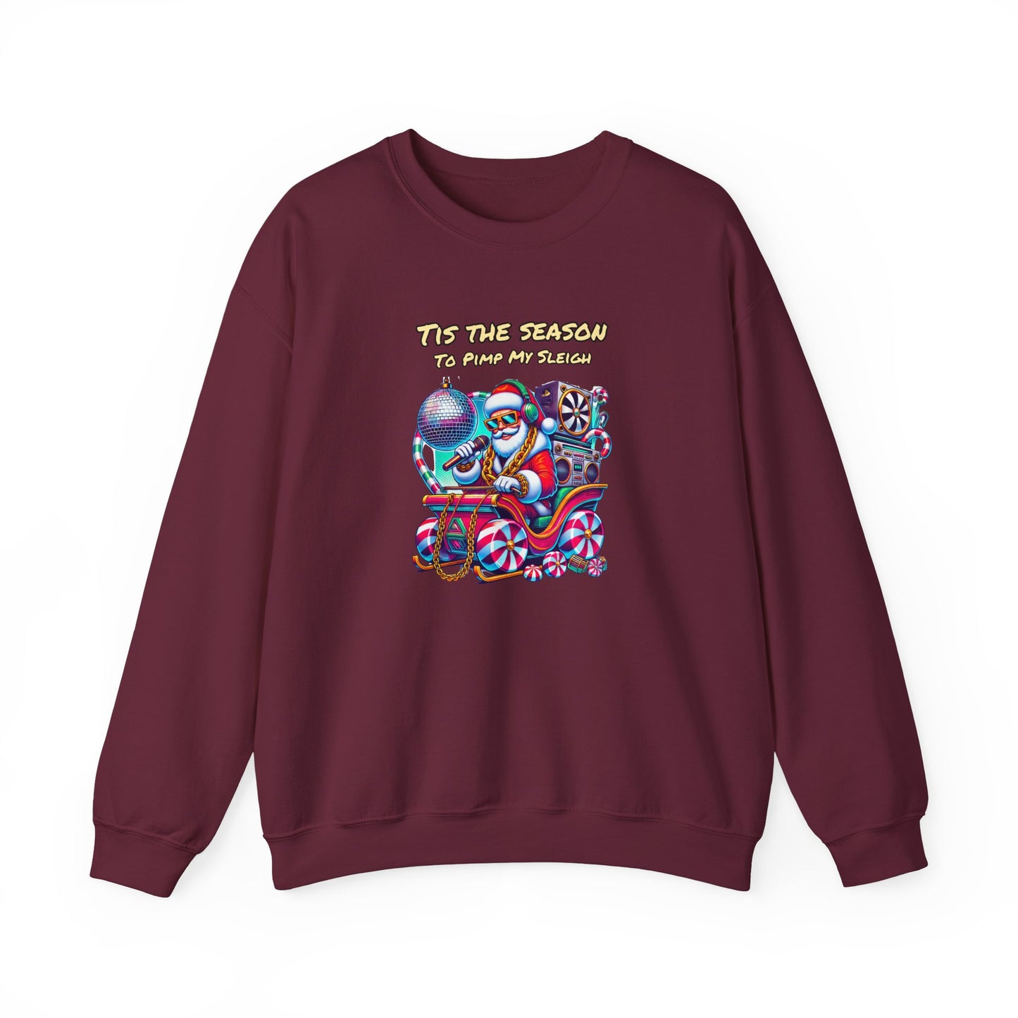 Tis the season to Pimp My Sleigh | Unisex Heavy Blend™ Crewneck Sweatshirt