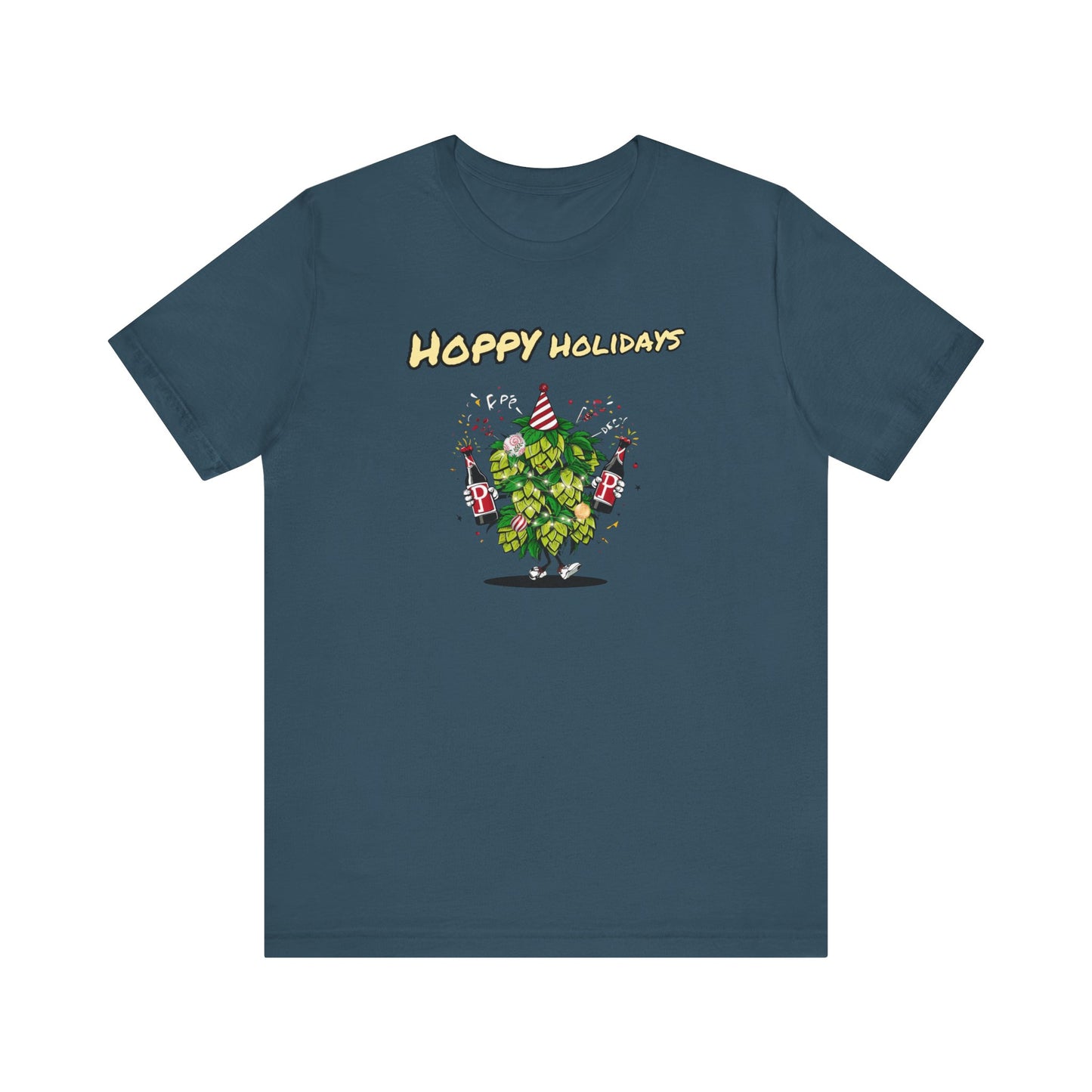 Hoppy Holidays | Unisex Jersey Short Sleeve Tee