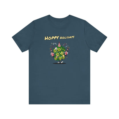 Hoppy Holidays | Unisex Jersey Short Sleeve Tee