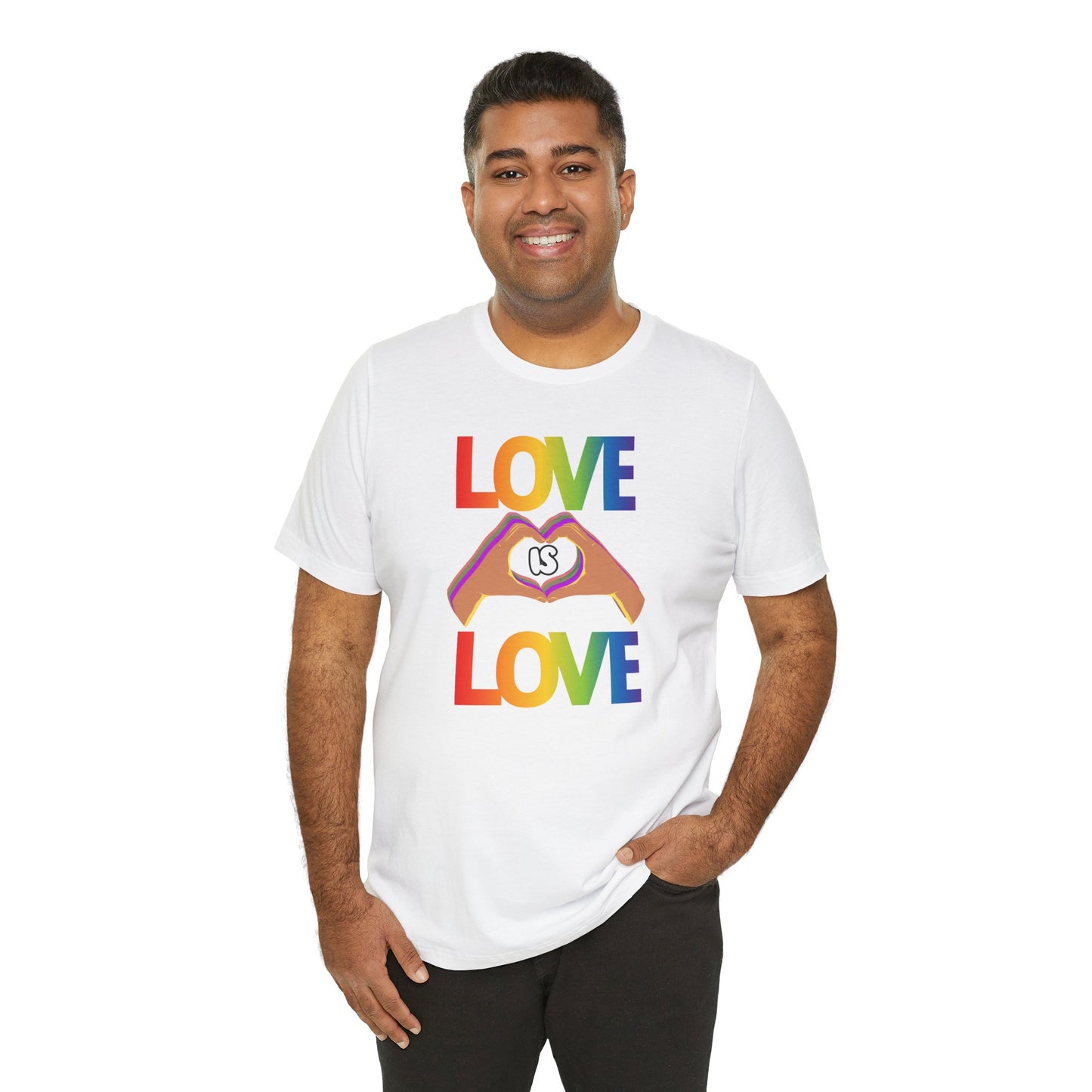 Love is love is love (and it's awesome) | Unisex Jersey Short Sleeve Tee