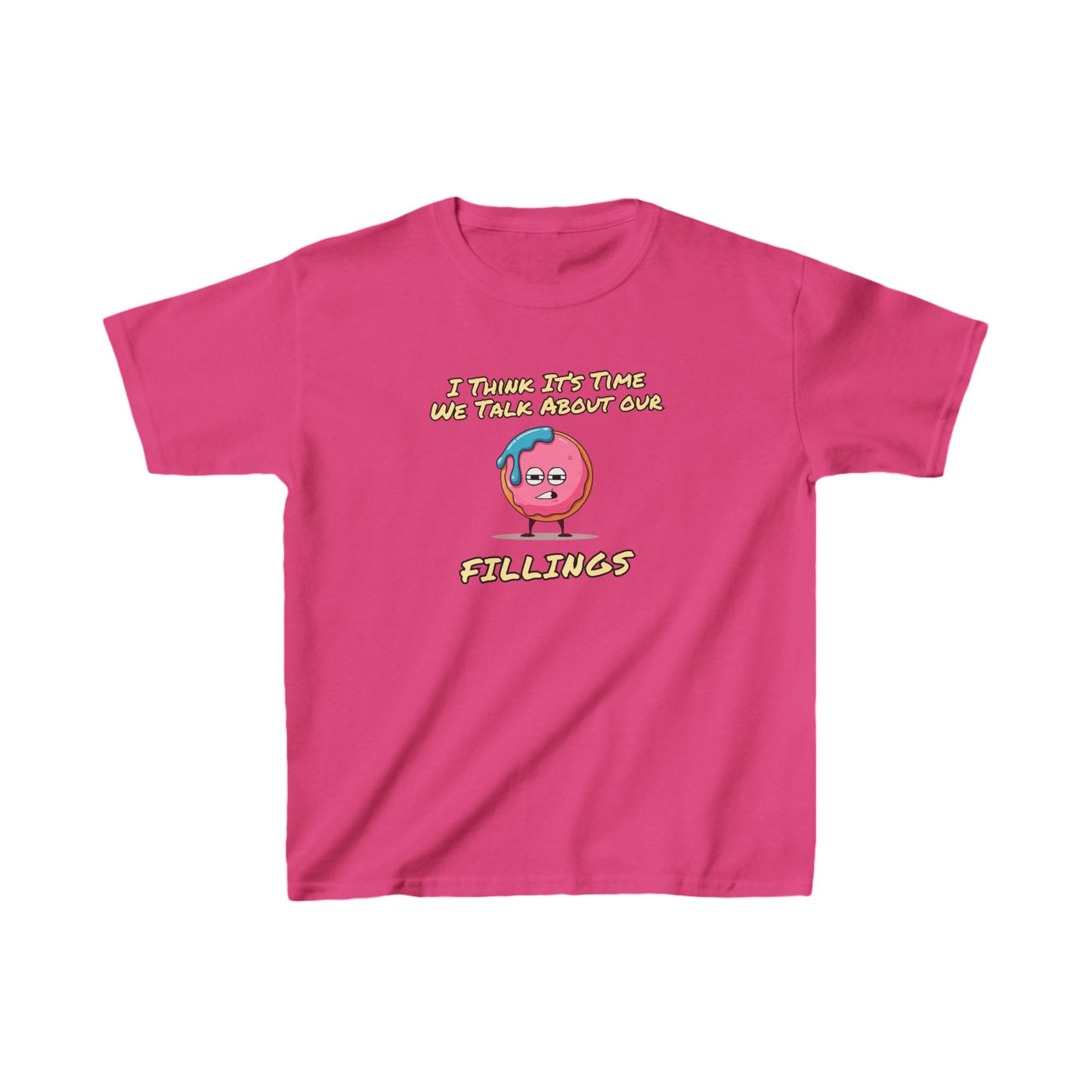 Its Time To Talk About Our Fillings | Kids Heavy Cotton™ Tee