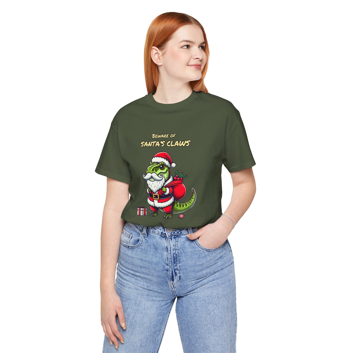 Beware of Santas Claws | Unisex Jersey Short Sleeve Tee