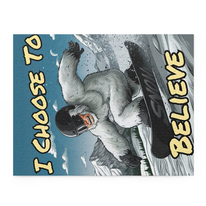 Abominable Snowboarder: Embrace Your Inner Yeti | Puzzle (252-Piece)