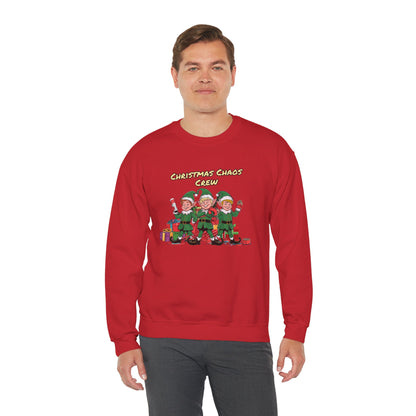 Christmas Chaos Crew | Unisex Heavy Blend™ Crewneck Sweatshirt