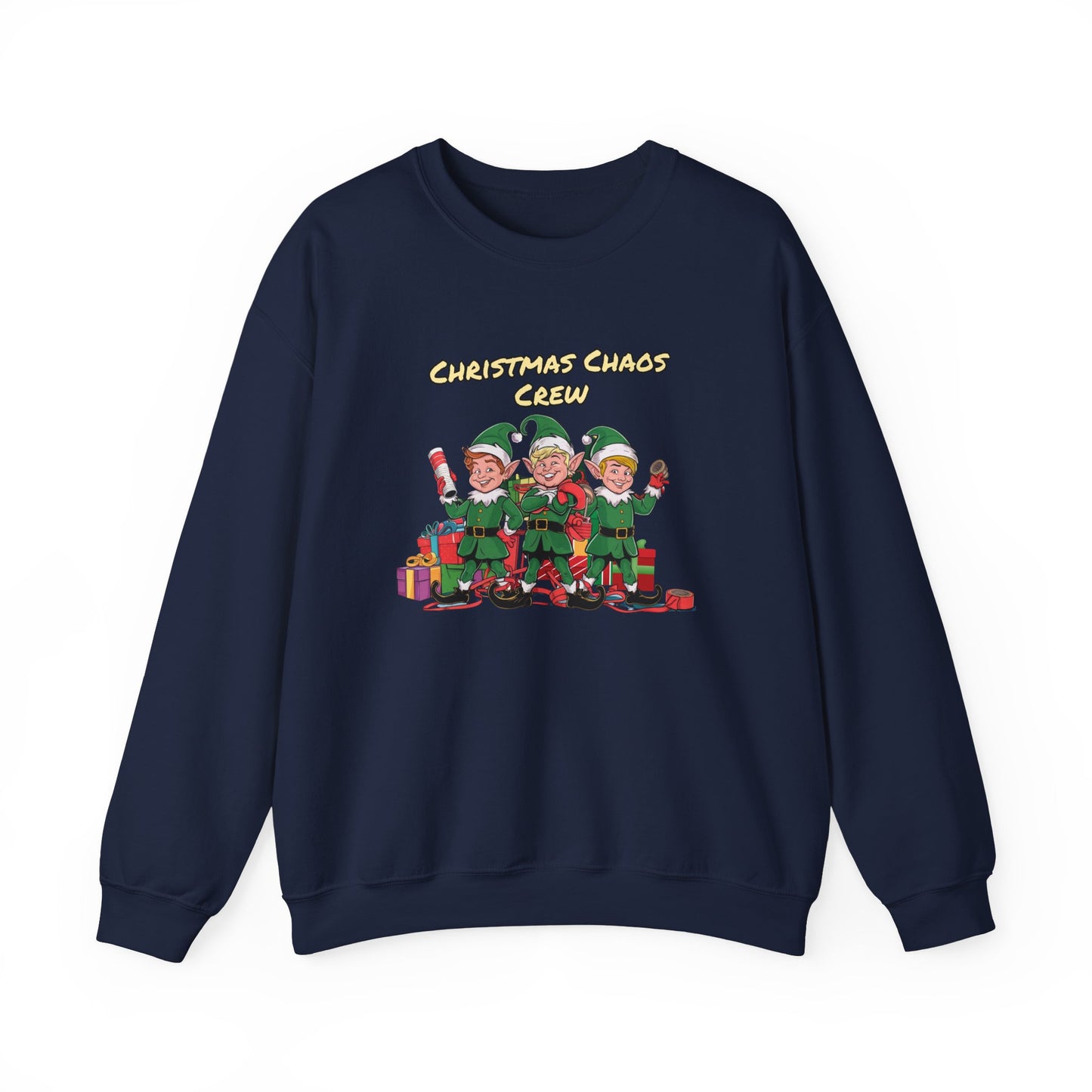 Christmas Chaos Crew | Unisex Heavy Blend™ Crewneck Sweatshirt