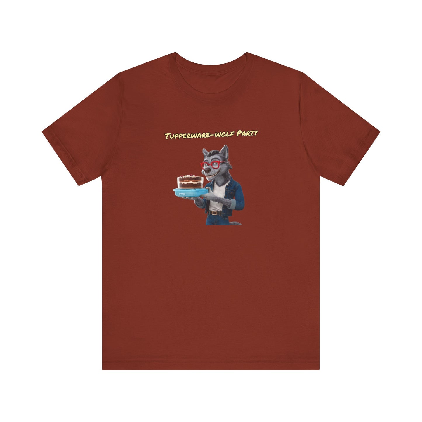 Tupperware-wolf Party | Unisex Jersey Short Sleeve Tee