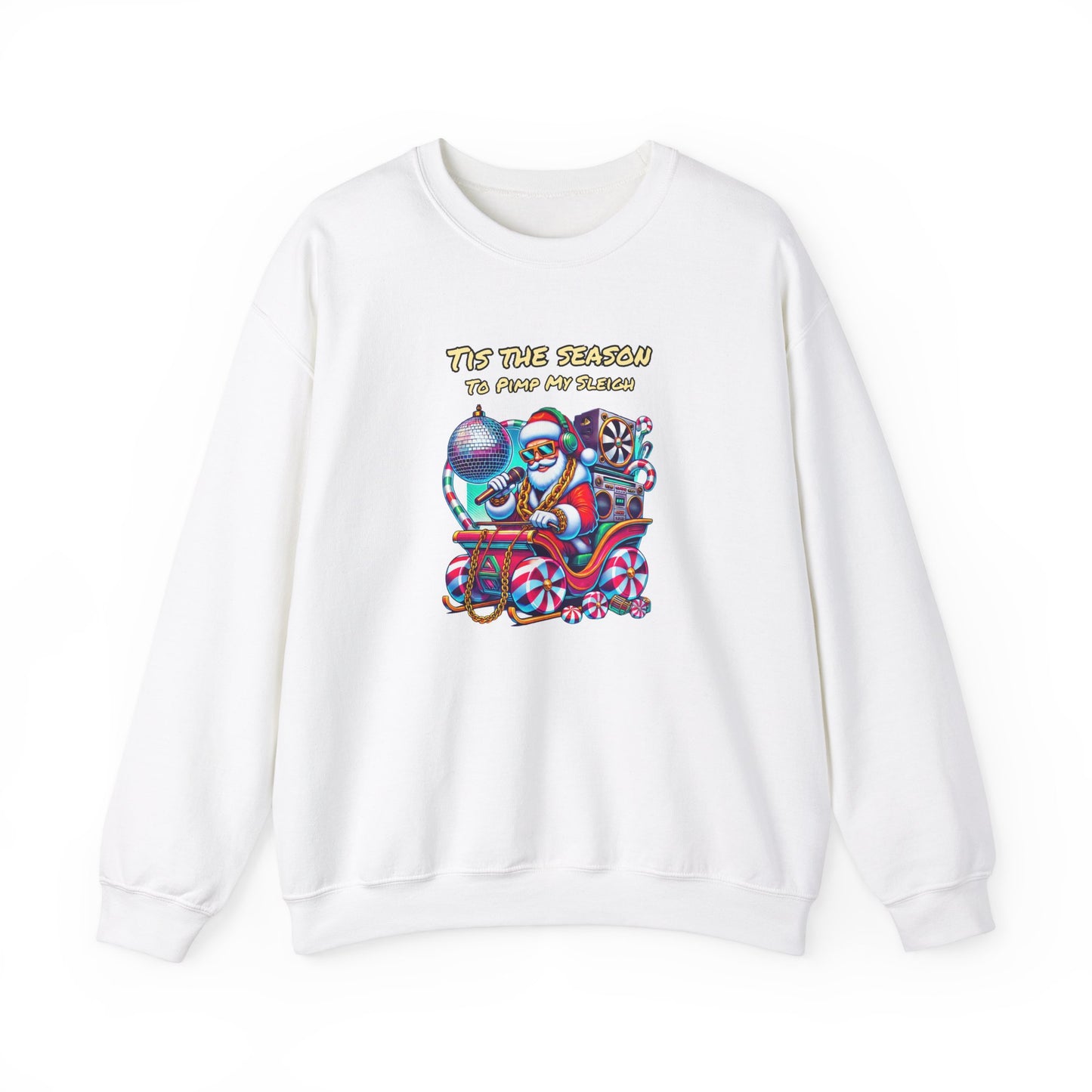 Tis the season to Pimp My Sleigh | Unisex Heavy Blend™ Crewneck Sweatshirt