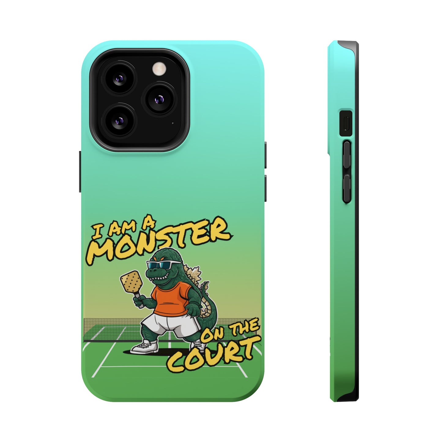 King of Monsters and Pickleball - watch out, his forearm is atomic | Magnetic Tough Cases