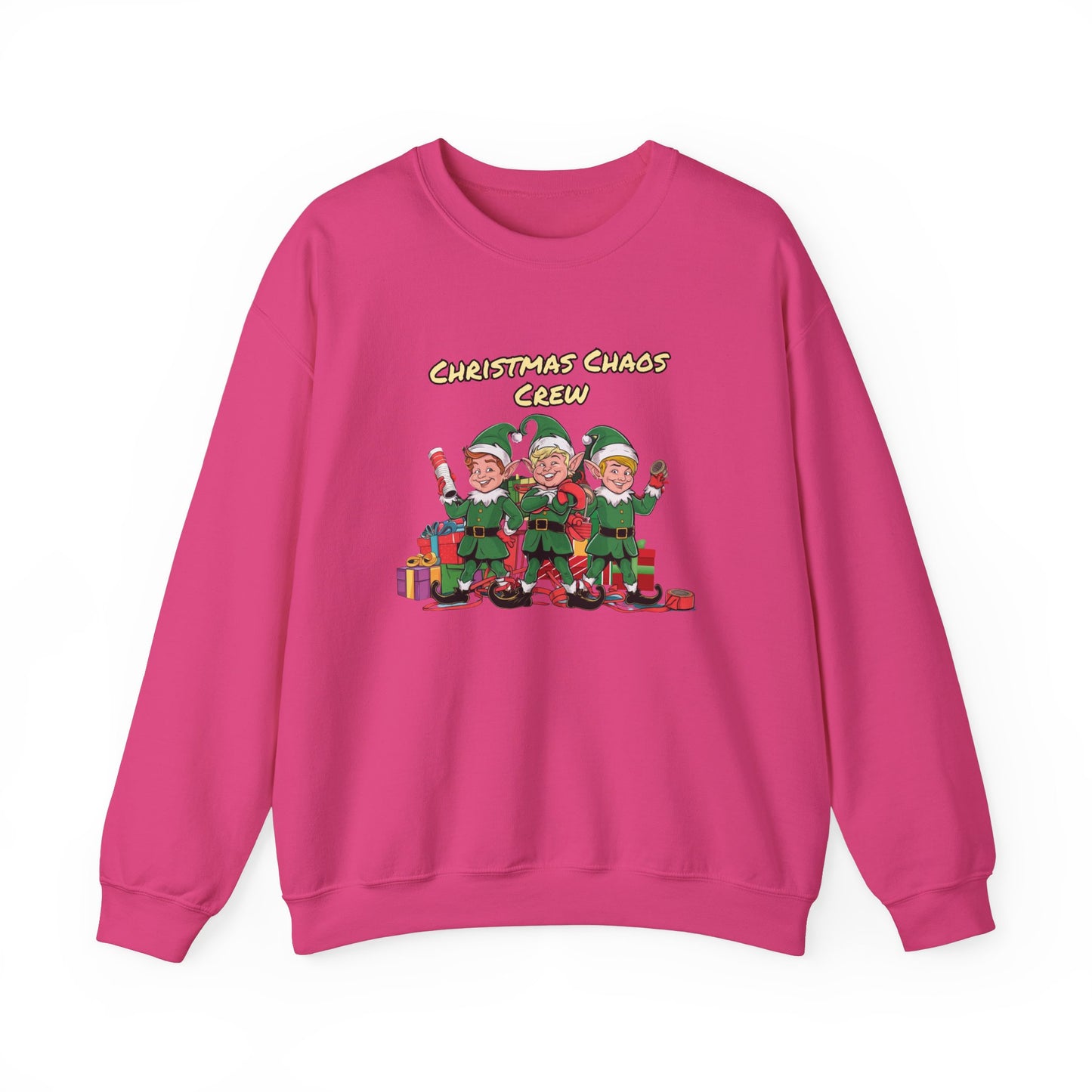 Christmas Chaos Crew | Unisex Heavy Blend™ Crewneck Sweatshirt