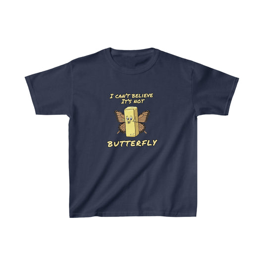 I Can’t Belive It’s Not Butter-fly | Kids Heavy Cotton™ Tee