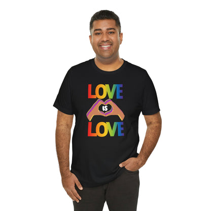 Love is love is love (and it's awesome) | Unisex Jersey Short Sleeve Tee