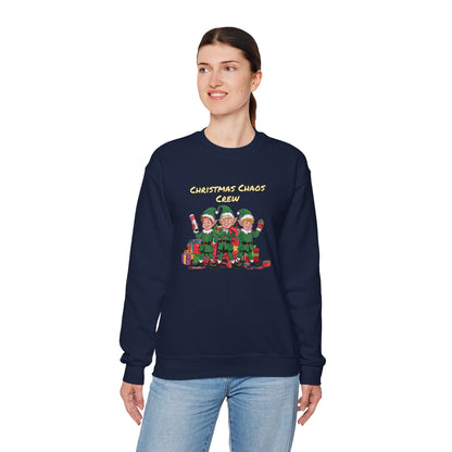 Christmas Chaos Crew | Unisex Heavy Blend™ Crewneck Sweatshirt