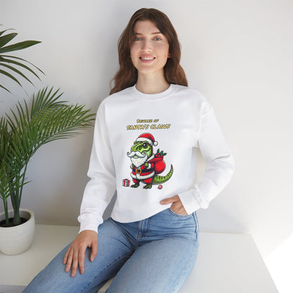 Beware of Santas Claus | Unisex Heavy Blend™ Crewneck Sweatshirt