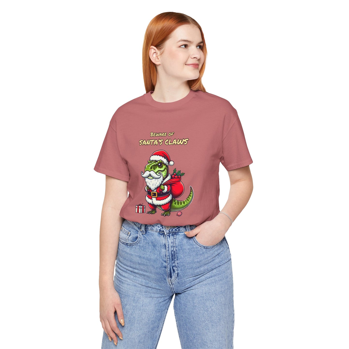 Beware of Santas Claws | Unisex Jersey Short Sleeve Tee