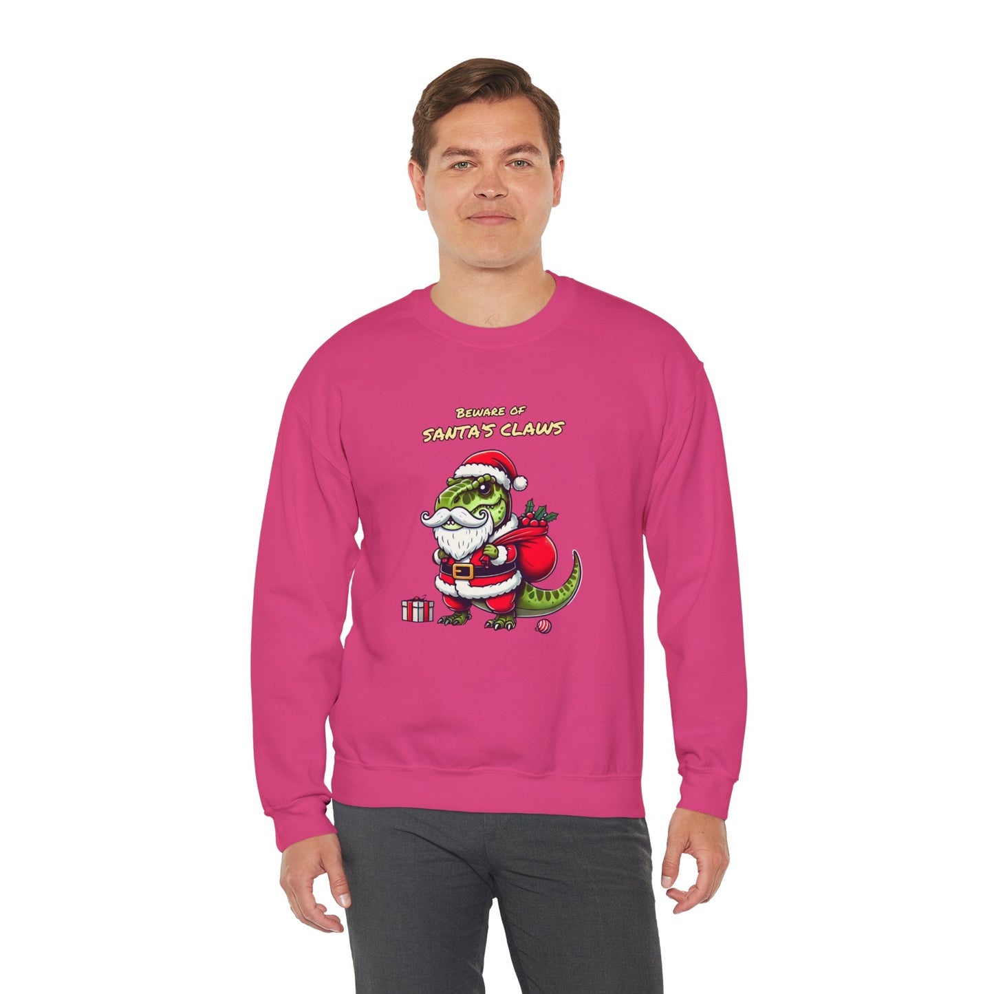 Beware of Santas Claus | Unisex Heavy Blend™ Crewneck Sweatshirt