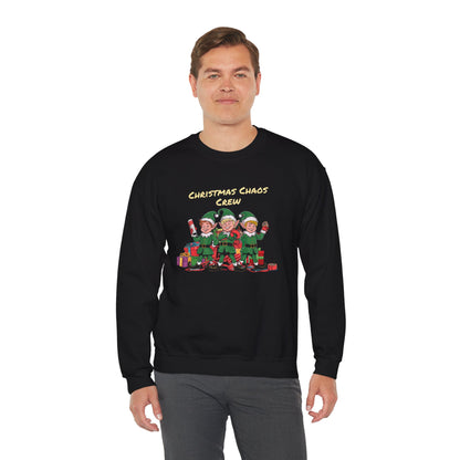 Christmas Chaos Crew | Unisex Heavy Blend™ Crewneck Sweatshirt