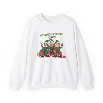 Christmas Chaos Crew | Unisex Heavy Blend™ Crewneck Sweatshirt