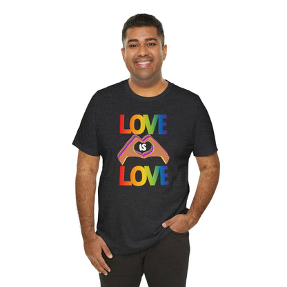 Love is love is love (and it's awesome) | Unisex Jersey Short Sleeve Tee