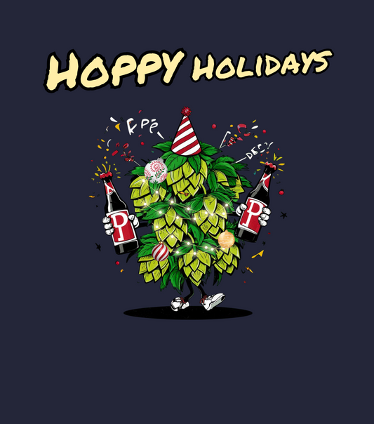 Hoppy Holidays | Unisex Jersey Short Sleeve Tee